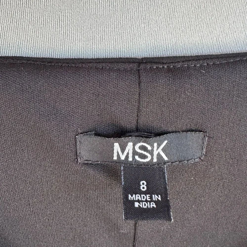 5 for $45 MSK Dress Size 8 Special Occasion Black - Picture 4 of 8